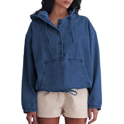 Lantorya - Ανάλαφρο Μπουφάν με Κουκούλα