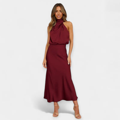 Μάξι Φόρεμα Off-Shoulder